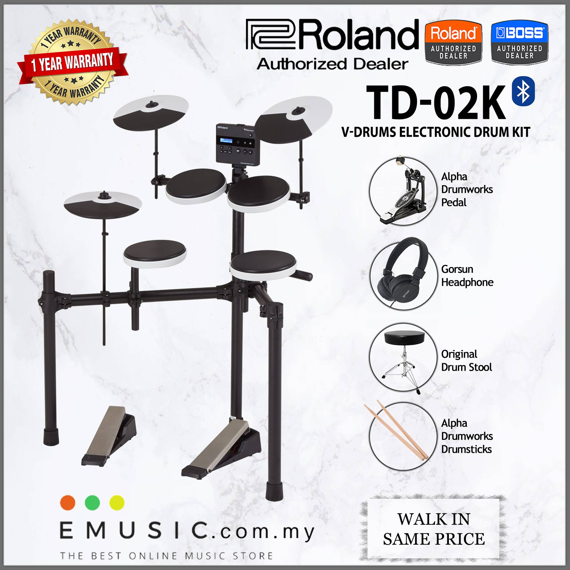 Roland online td k