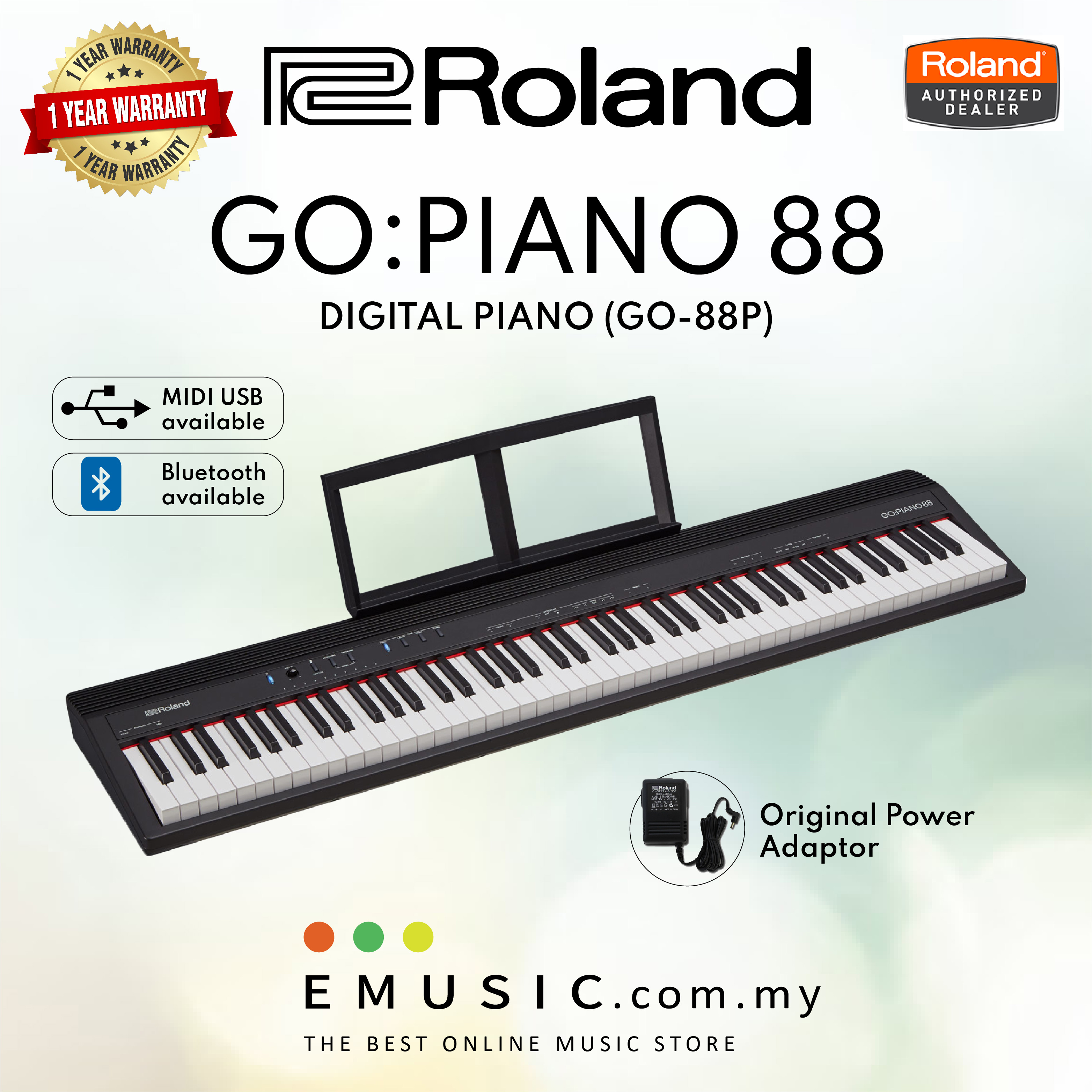 Go piano midi 2025
